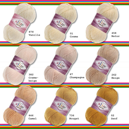 Alize Diva Cotton Gold